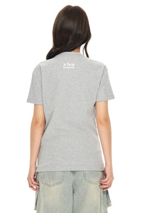 AFGK | Fitted Shoulder Stretch Tee, Unisex Solid Color Gym T-Shirt