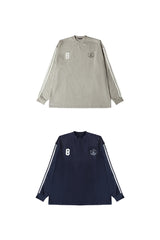 MASONPRINCE | TIME PLAYING Stripe Badge Print T-Shirt