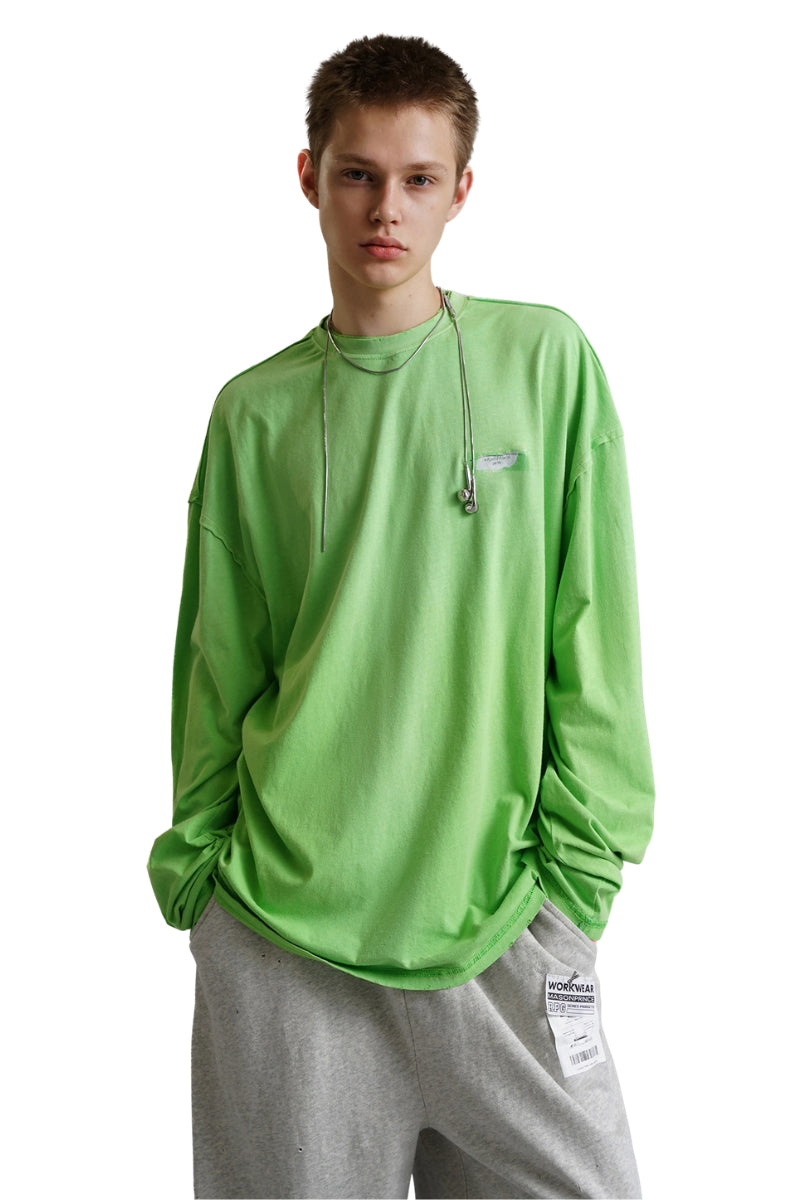 MASONPRINCE Vacation Series Lime Green Soft Knit Top