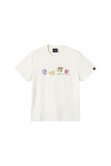 Dangerouspeople DSP Fun Fruit Print Drop‑Shoulder 100% Cotton T‑Shirt