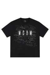 MEDM Graffiti Print UPF40+ Sun Protection American Street Couple Tee