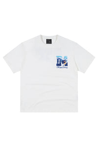 MEDM Beach Surf Towel Embroidery Loose Cotton Unisex Summer Tee