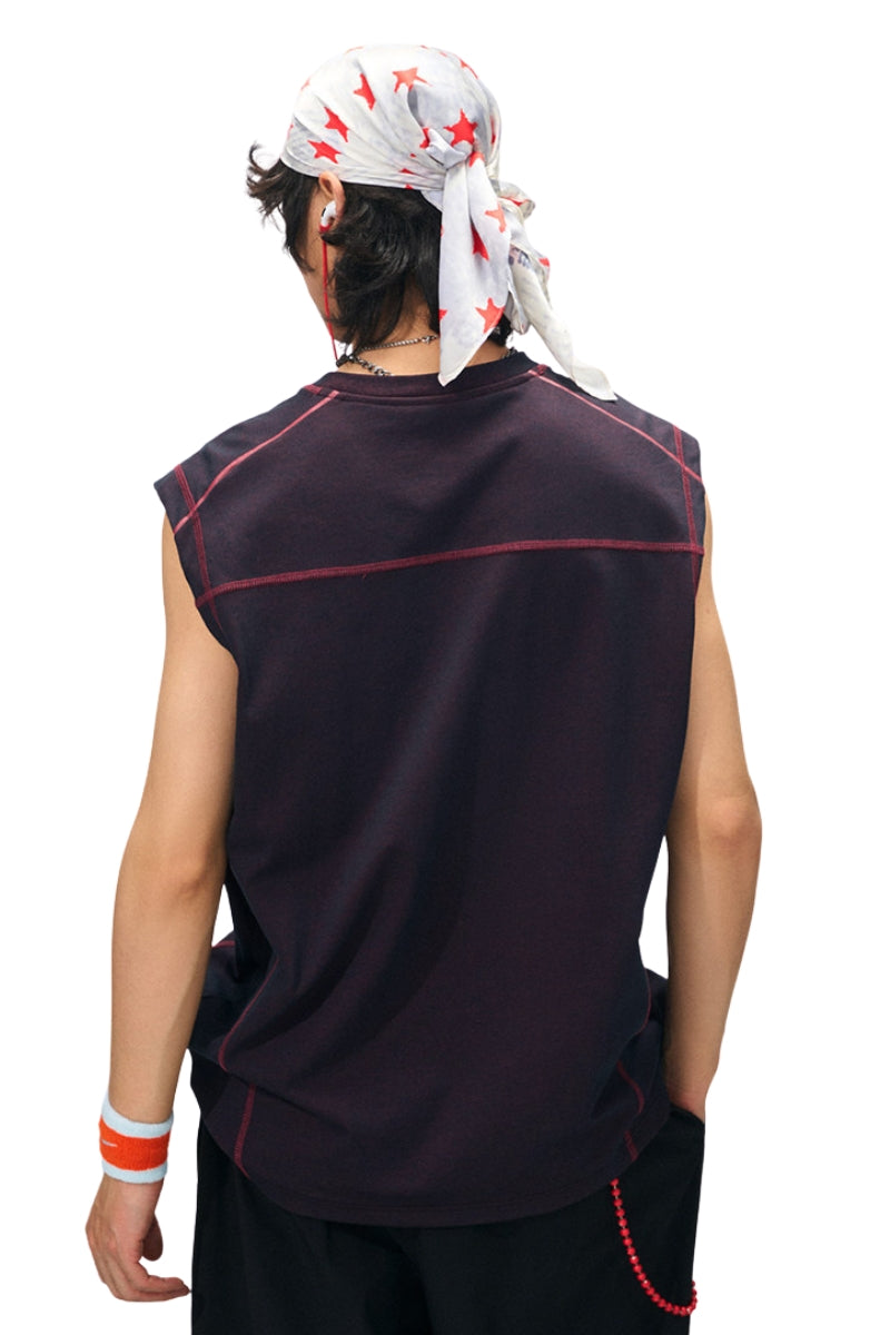 BJHG Men Quick‑Dry Cool Sleeveless Tank Top Summer Basketball Sports Vest