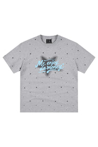 MEDM Star Polka Dot Hand Lettering Tee