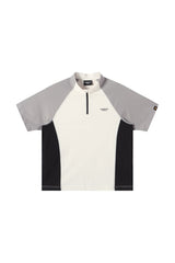 Dangerouspeople DSP Panel‑Stand‑Collar Retro Sorona Sports Top
