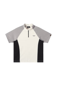 Dangerouspeople DSP Panel‑Stand‑Collar Retro Sorona Sports Top