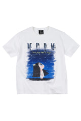 MEDM x Iria's Mailbox Starry Sky Glitter Logo Women's Tee