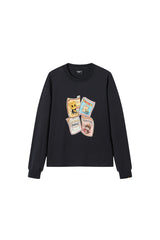 Dangerouspeople｜American Vintage 100% Cotton Long Sleeve Poster Print Tee