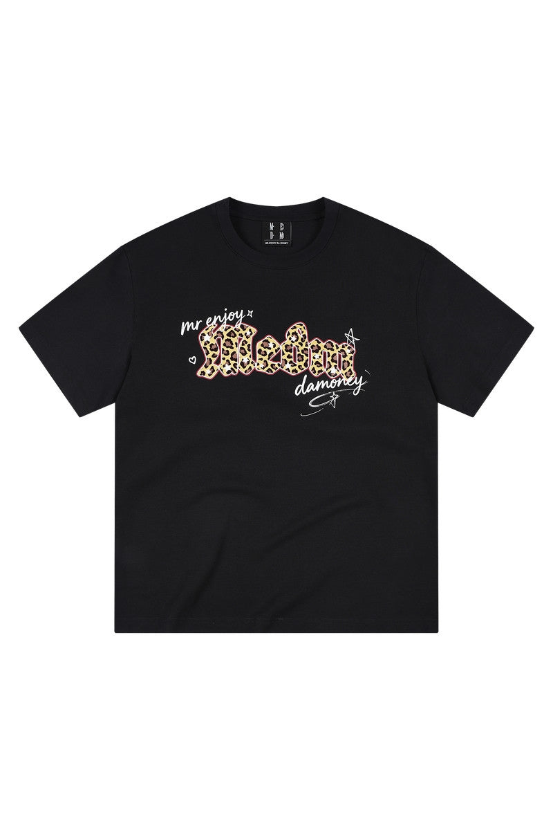 MEDM Gothic Leopard Patch Tee