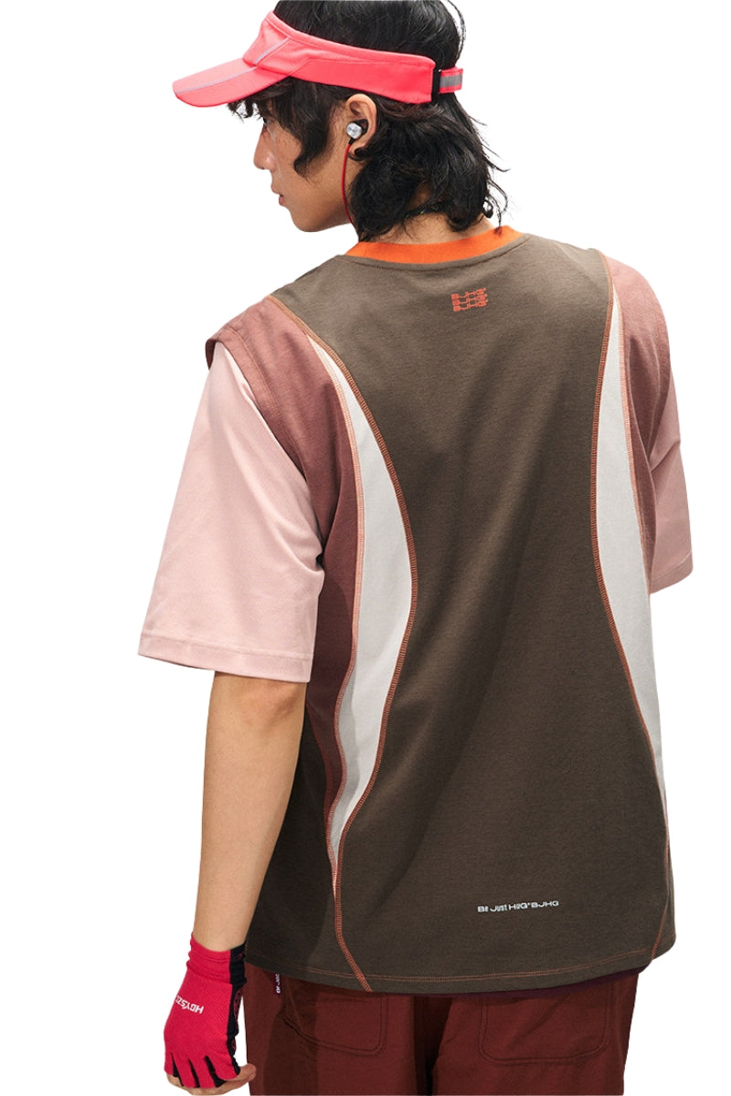 BJHG Men Quick‑Dry Sleeveless Tank Top 2026 New Summer Fitness Outerwear Vest