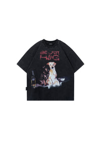 BJHG Funny Dog Loose T-Shirt | American Summer Unisex Tee