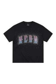 MEDM Gradient Rhinestone Glitter Couple Tee
