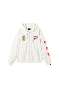 Dangerouspeople｜Zip Up Hoodie Drop Shoulder Streetwear