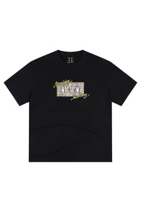 MEDM Leopard Patch Embroidery Star Graffiti Tee