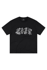 MEDM Royal Pattern Logo Embroidered Tee