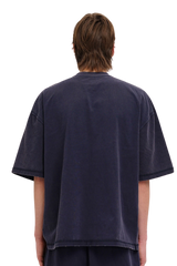 Masonprince 26 Early Spring Layered Crew Neck Knit Short-Sleeve T-Shirt