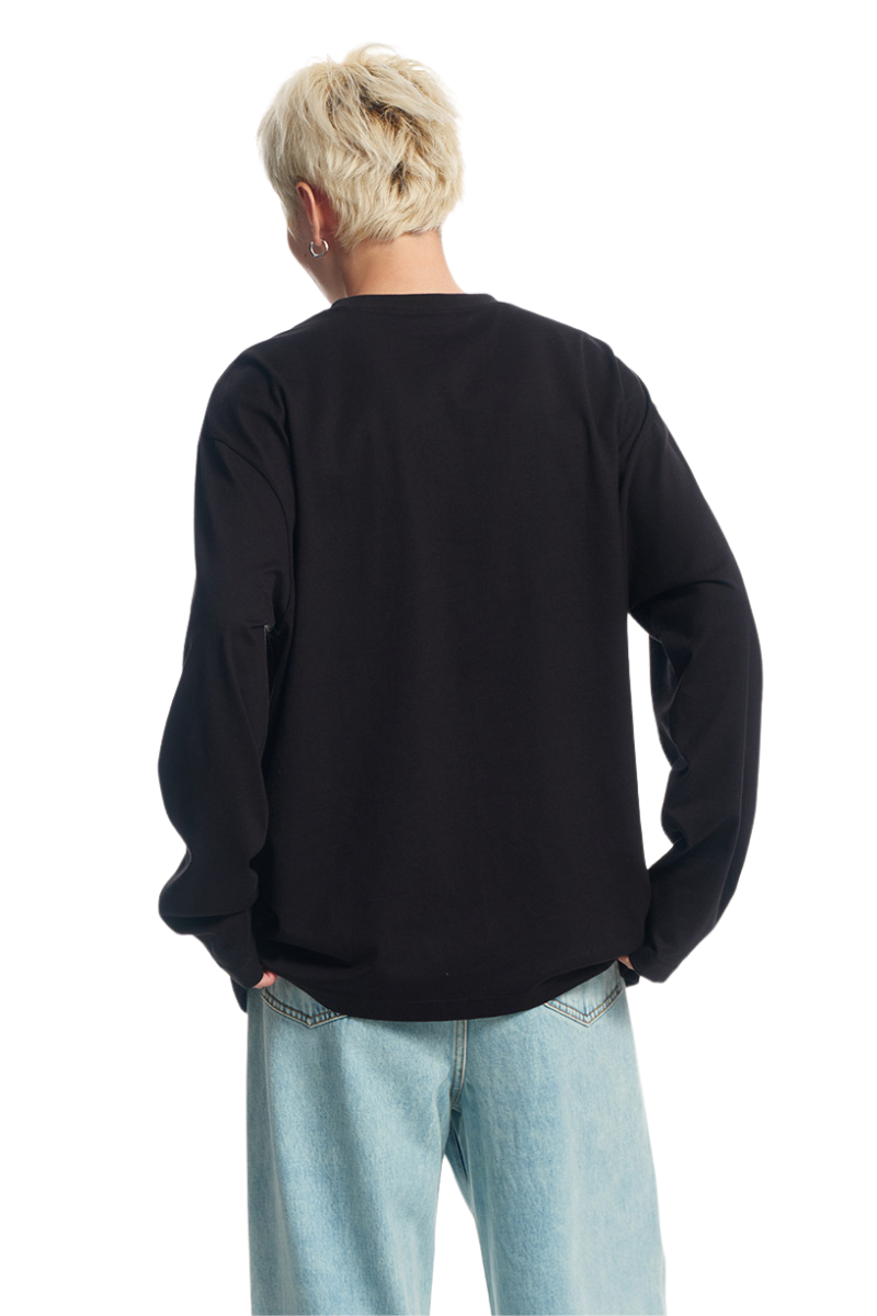 Dangerouspeople | Watercolor Paper Figure Drop Shoulder Tee