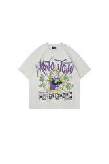 BJHG x Powerpuff Girls Collab American Short‑Sleeve T‑Shirt, Unisex Summer Tee