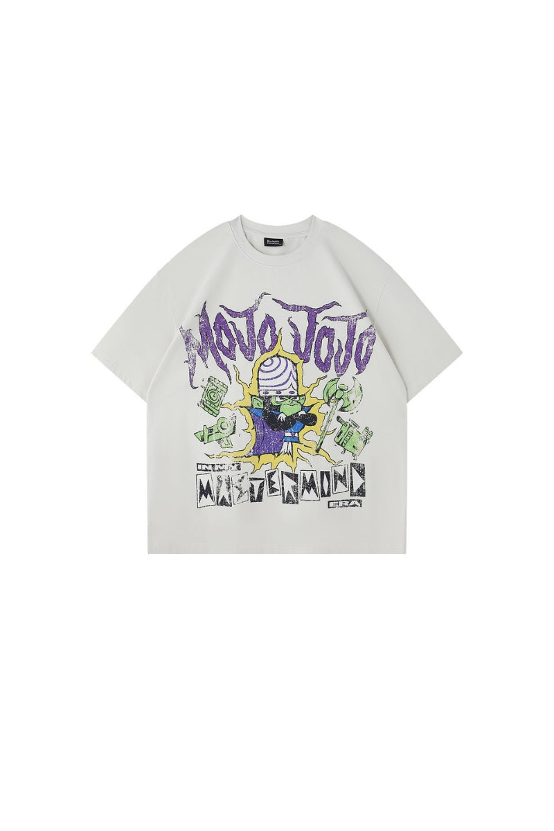 BJHG x Powerpuff Girls Collab American Short‑Sleeve T‑Shirt, Unisex Summer Tee