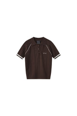 MEDM Jacquard Small LOGO Color MosaicShort Sleeve POLO