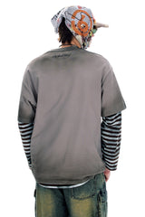 BJHG｜Wasteland Style Distressed Short Sleeve Tee, Unisex