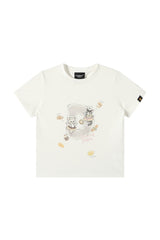 Dangerouspeople DSP Playful Dessert Print Fitted Women's Cool‑Touch T‑Shirt