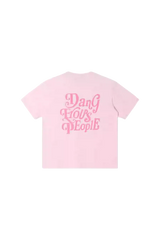 Dangerous People American Font Tee in Soft Sorona Material - ShaLaoBan