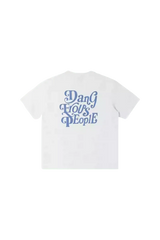 Dangerous People American Font Tee in Soft Sorona Material - ShaLaoBan