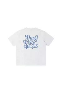 Dangerous People American Font Tee in Soft Sorona Material - ShaLaoBan