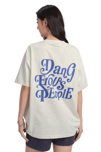 Dangerous People American Font Tee in Soft Sorona Material - ShaLaoBan
