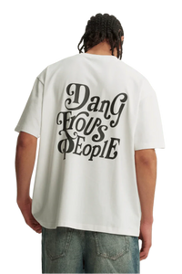 Dangerous People American Font Tee in Soft Sorona Material - ShaLaoBan