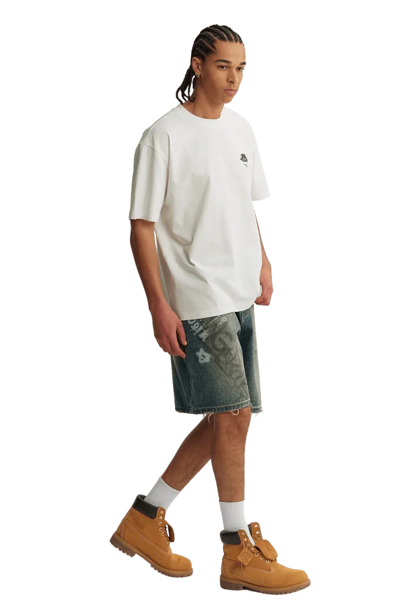 Dangerous People American Font Tee in Soft Sorona Material - ShaLaoBan