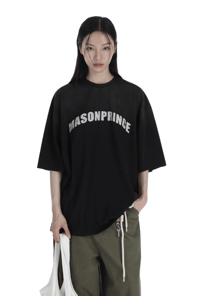Masonprince Arch Logo Gradient Tee - ShaLaoBan