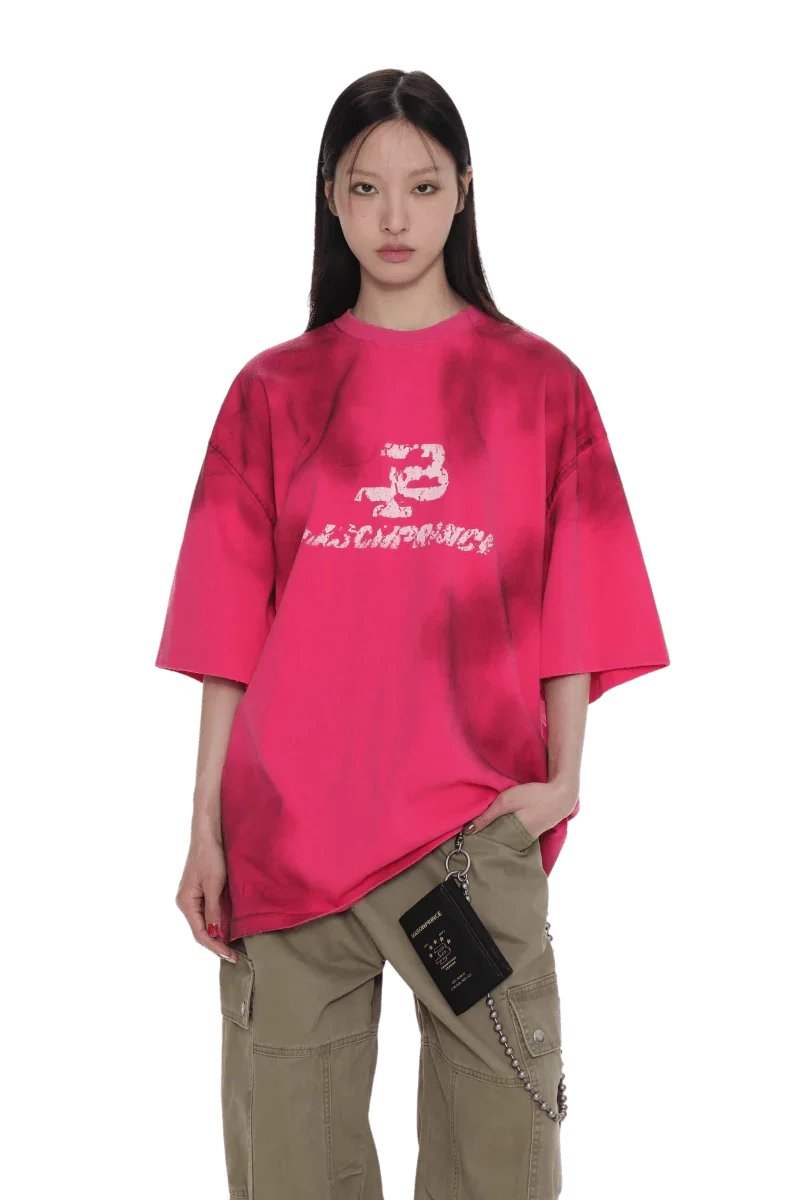 Masonprince BB Logo Stained Tee - ShaLaoBan