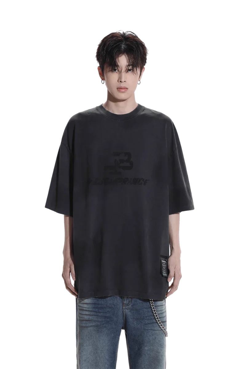 Masonprince BB Logo Stained Tee - ShaLaoBan