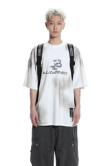 Masonprince BB Logo Stained Tee - ShaLaoBan