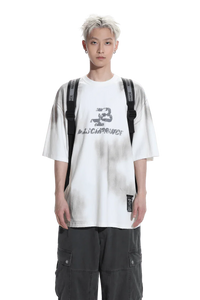 Masonprince BB Logo Stained Tee - ShaLaoBan