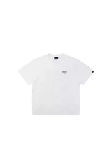 Dangerous People Back Patch Logo Tee in Soft Beige Cotton - ShaLaoBan
