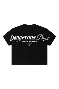Dangerous People Back Shoulder Logo Tee - ShaLaoBan