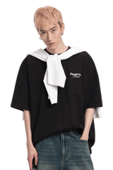 Dangerous People Back Shoulder Logo Tee - ShaLaoBan