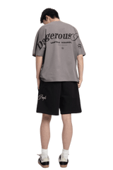 Dangerous People Back Shoulder Logo Tee - ShaLaoBan