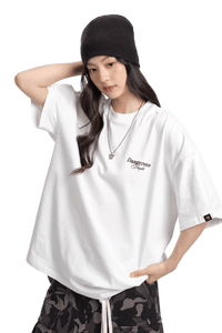 Dangerous People Back Shoulder Logo Tee - ShaLaoBan