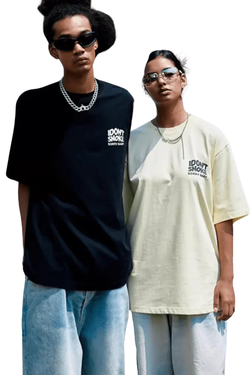 IDontSmoke Basic Small Logo Tee - ShaLaoBan
