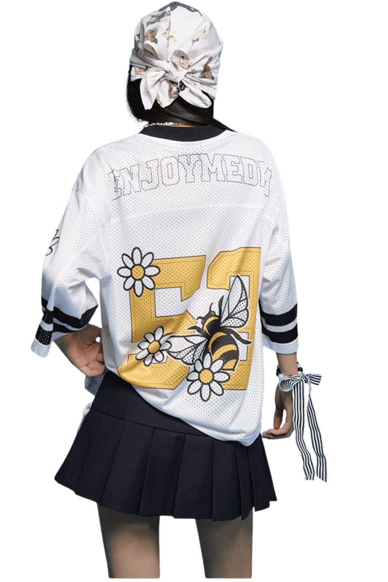 MEDM SS25 Bee Mesh Jersey Tee