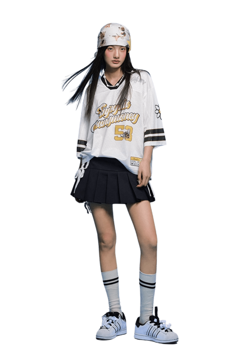 MEDM SS25 Bee Mesh Jersey Tee