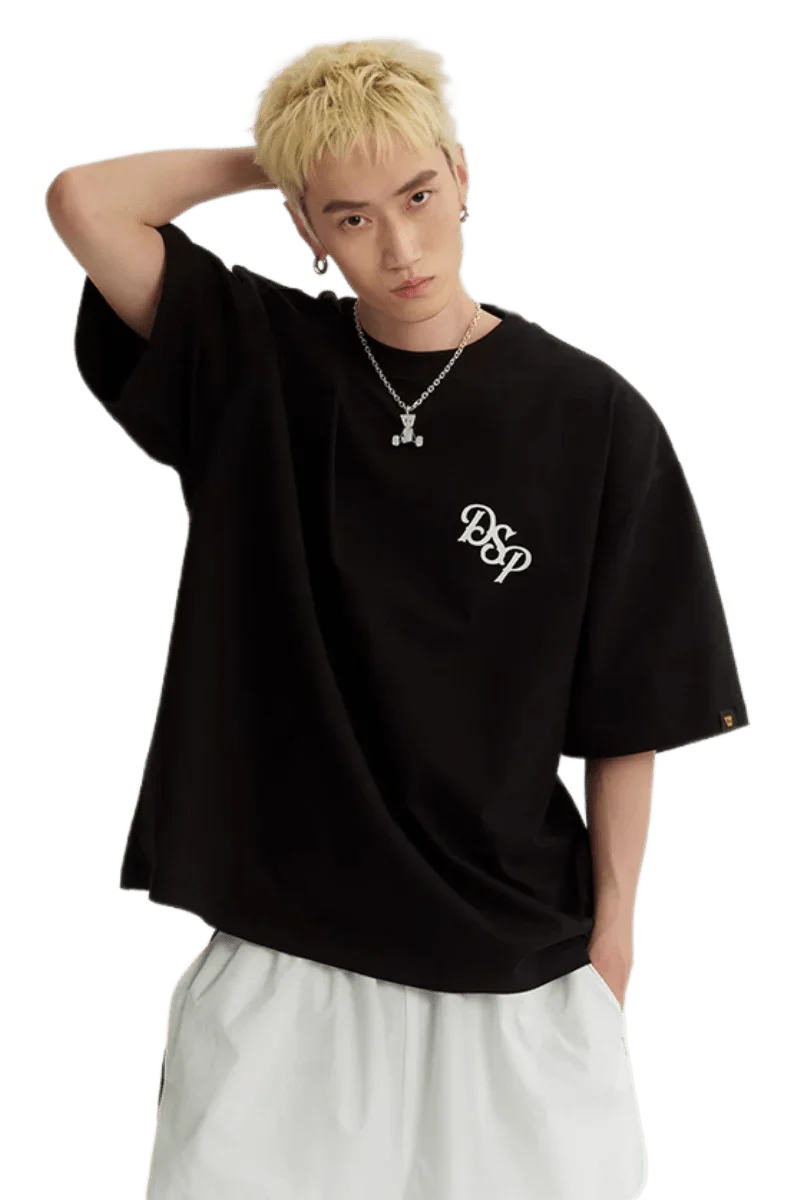 Dangerous People Big DSP American Font Tee - ShaLaoBan