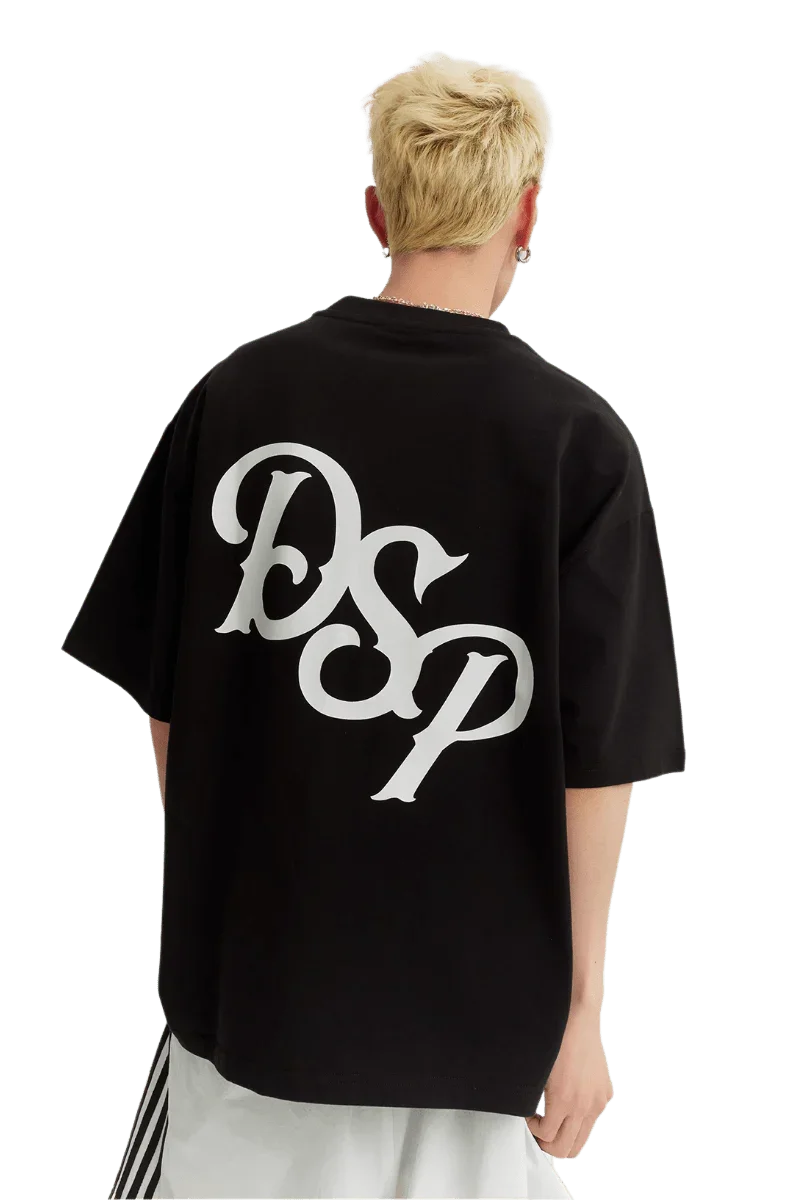 Dangerous People Big DSP American Font Tee - ShaLaoBan