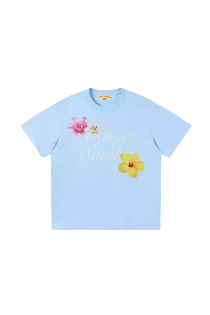 IDontSmoke Big Flower Art Tee