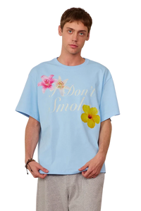 IDontSmoke Big Flower Art Tee