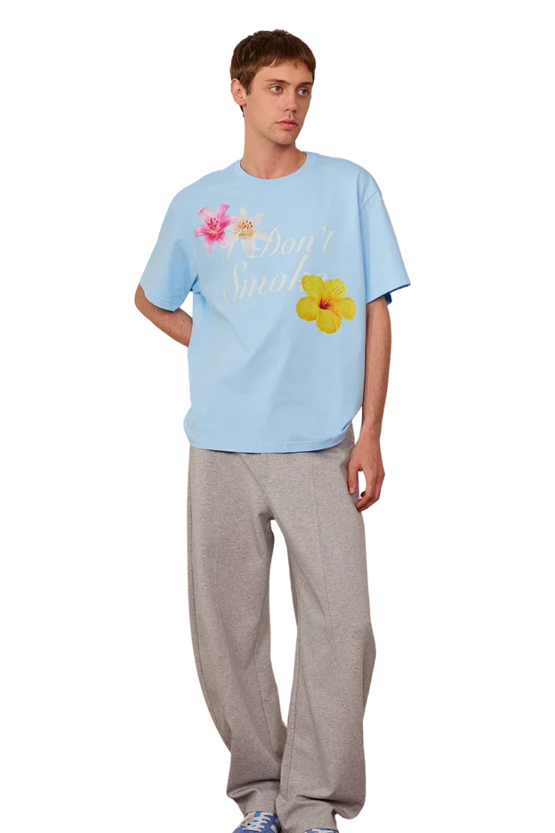 IDontSmoke Big Flower Art Tee